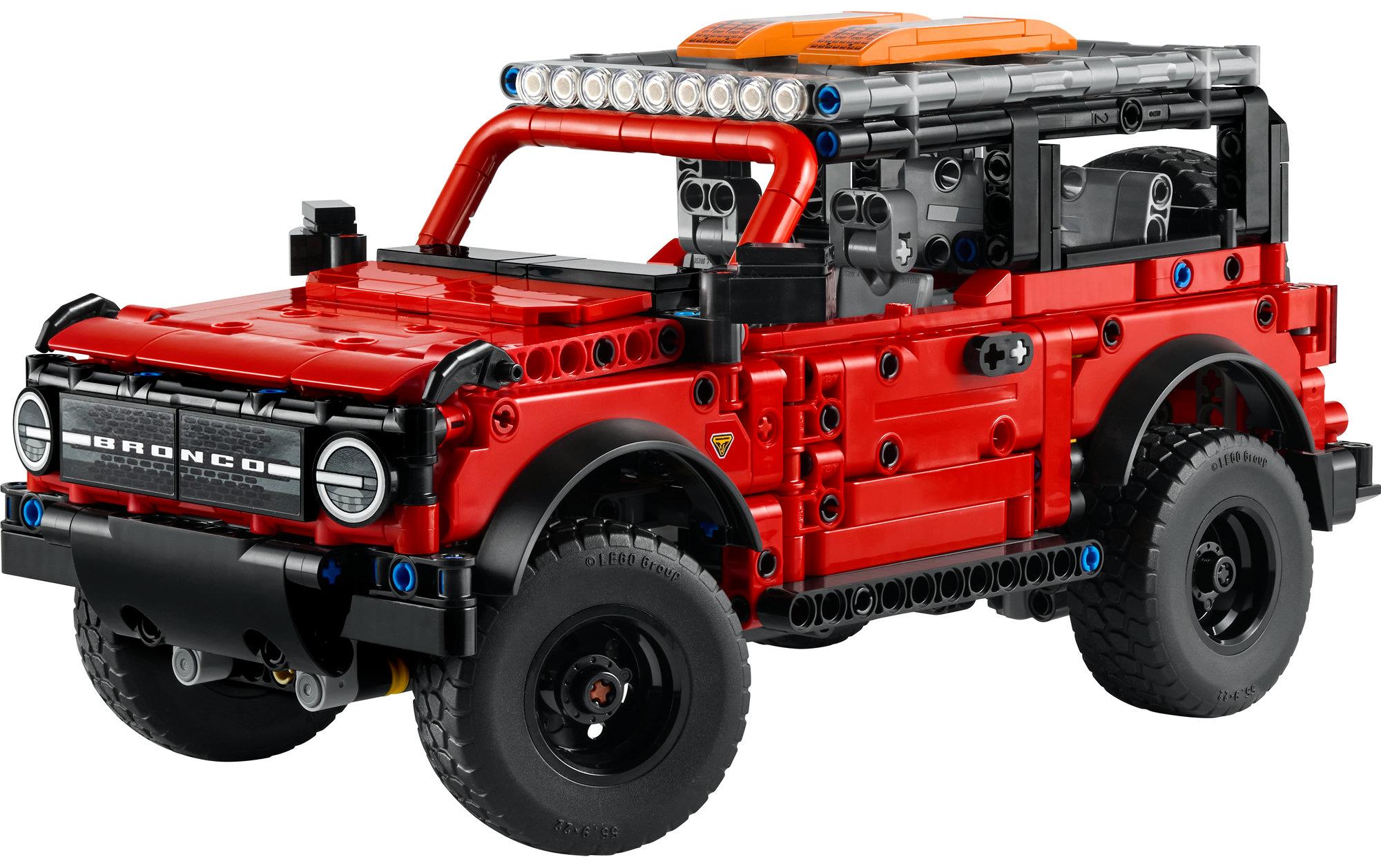 Technic Ford Bronco Offroader 42213Bauset mit einem Modell des Ford Bronco