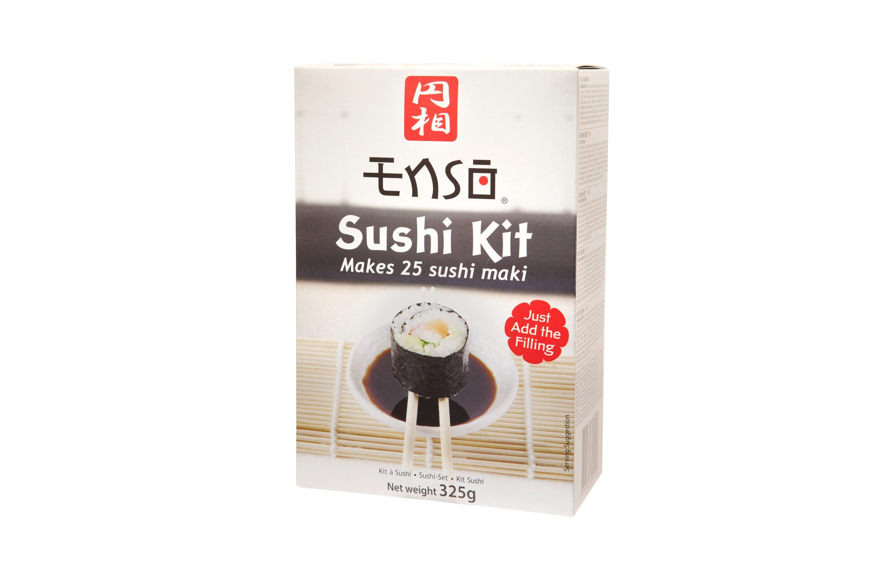 Sushi Kit 325 gKomplettpaket für Sushi Zubereitung