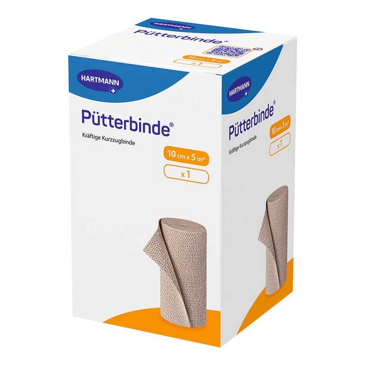Pütter Binde 10 cm x 5 m, 1 St