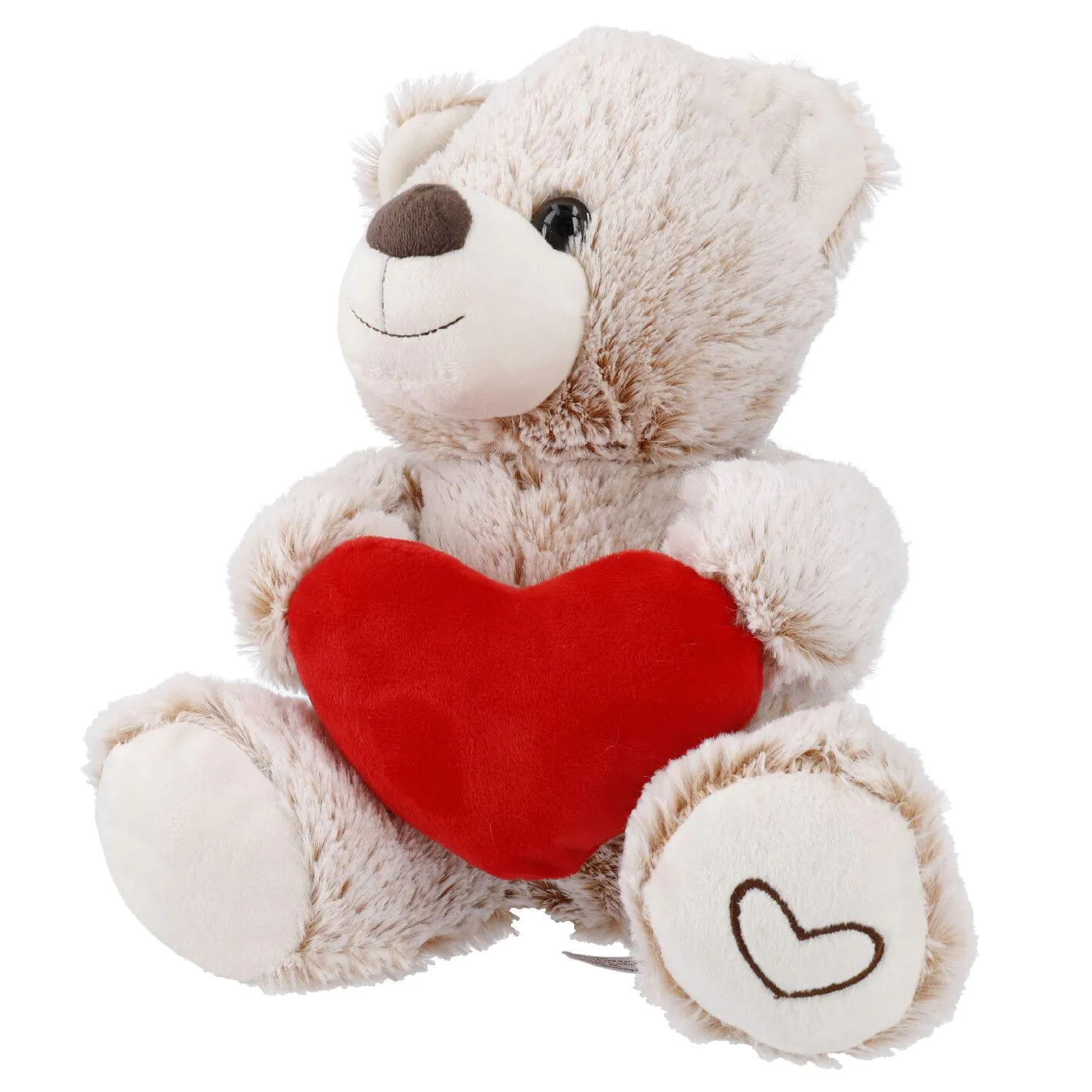 Kuscheltier Bär mit Herz, 23 cm