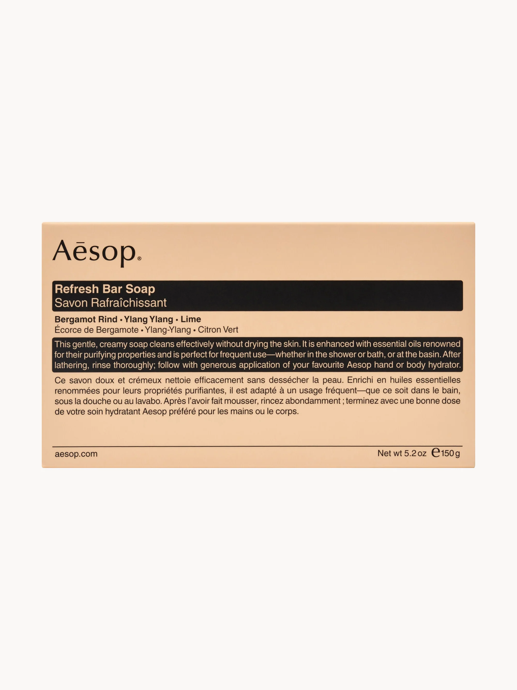 Zeep Refresh (bergamot, ylang ylang, limoen)