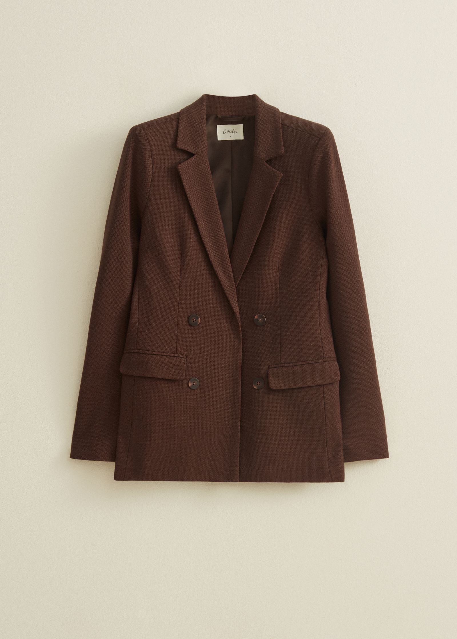 Double-breasted blazer