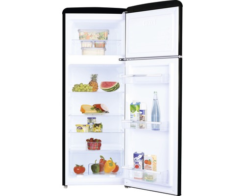 Amica KGC 15634 S koel-vriescombinatie, afmetingen (B x H x D): 55 x 144 x 61,5 cm, koelgedeelte: 162 l, vriesgedeelte: 44 l