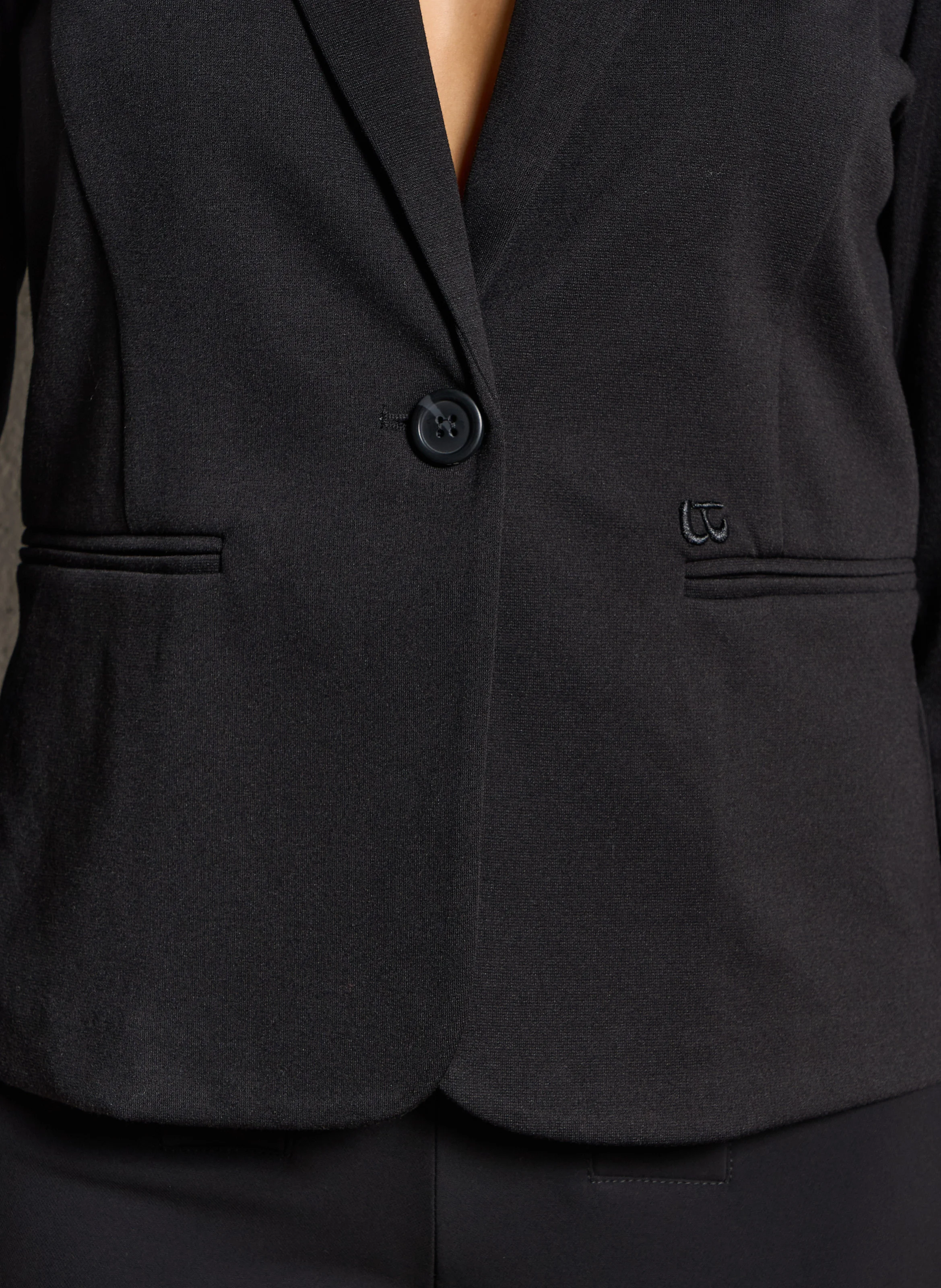 OSCAR - Veste de tailleur droite | Noir