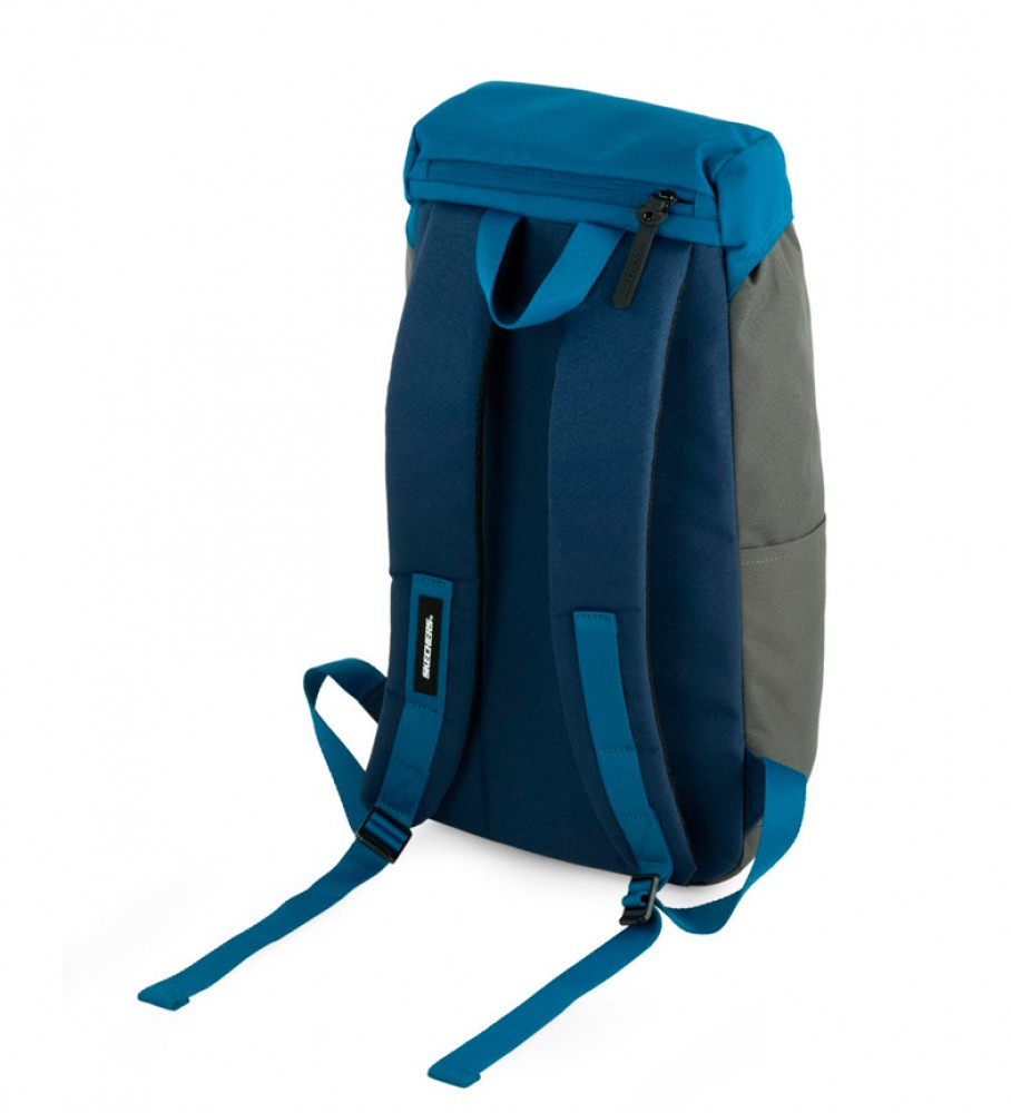 Mochila Skechers S1038 azul - 26x46x14 cm -