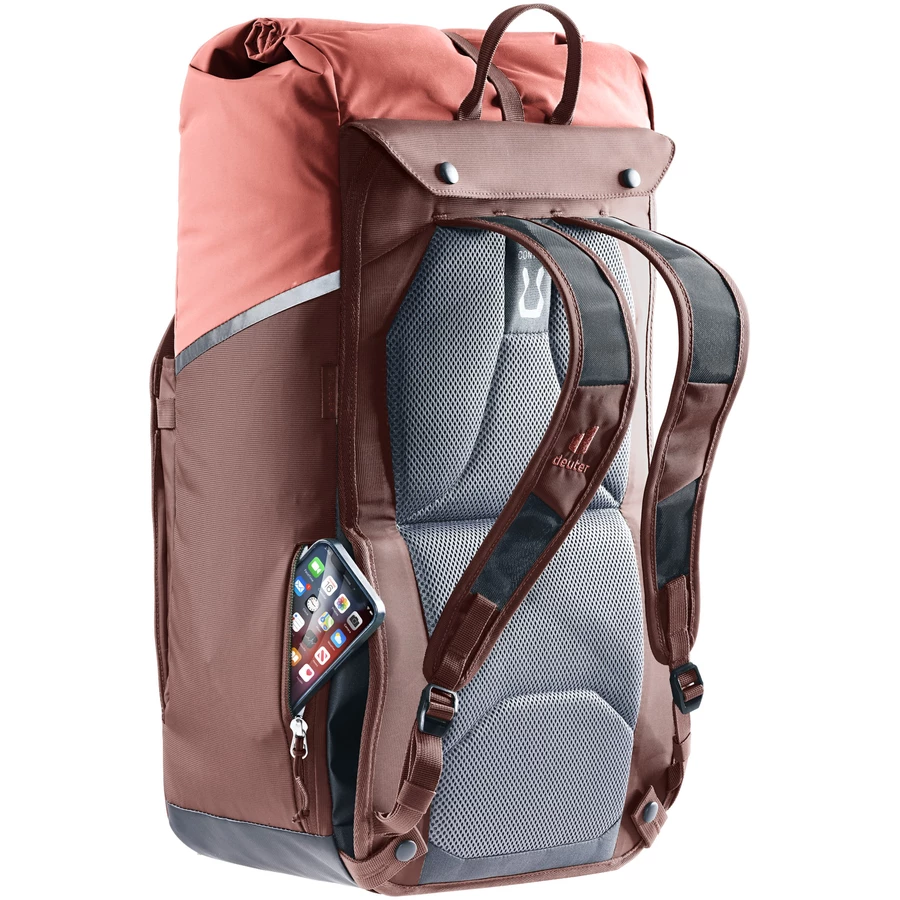 Deuter Xberg 25 - HinterradtascheRucksack 16 50 cm raisin-caspia