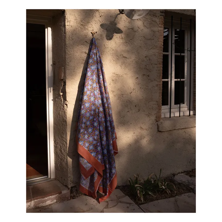 Doing Goods Plaid à fleurs Alyssa | Terracotta