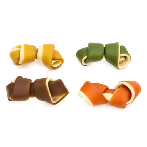 Petisco em formato de osso Candy Bones Breeders para cães