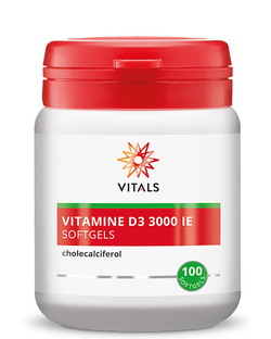 Vitals Vitamine D3 3000ie Softgels 100SG