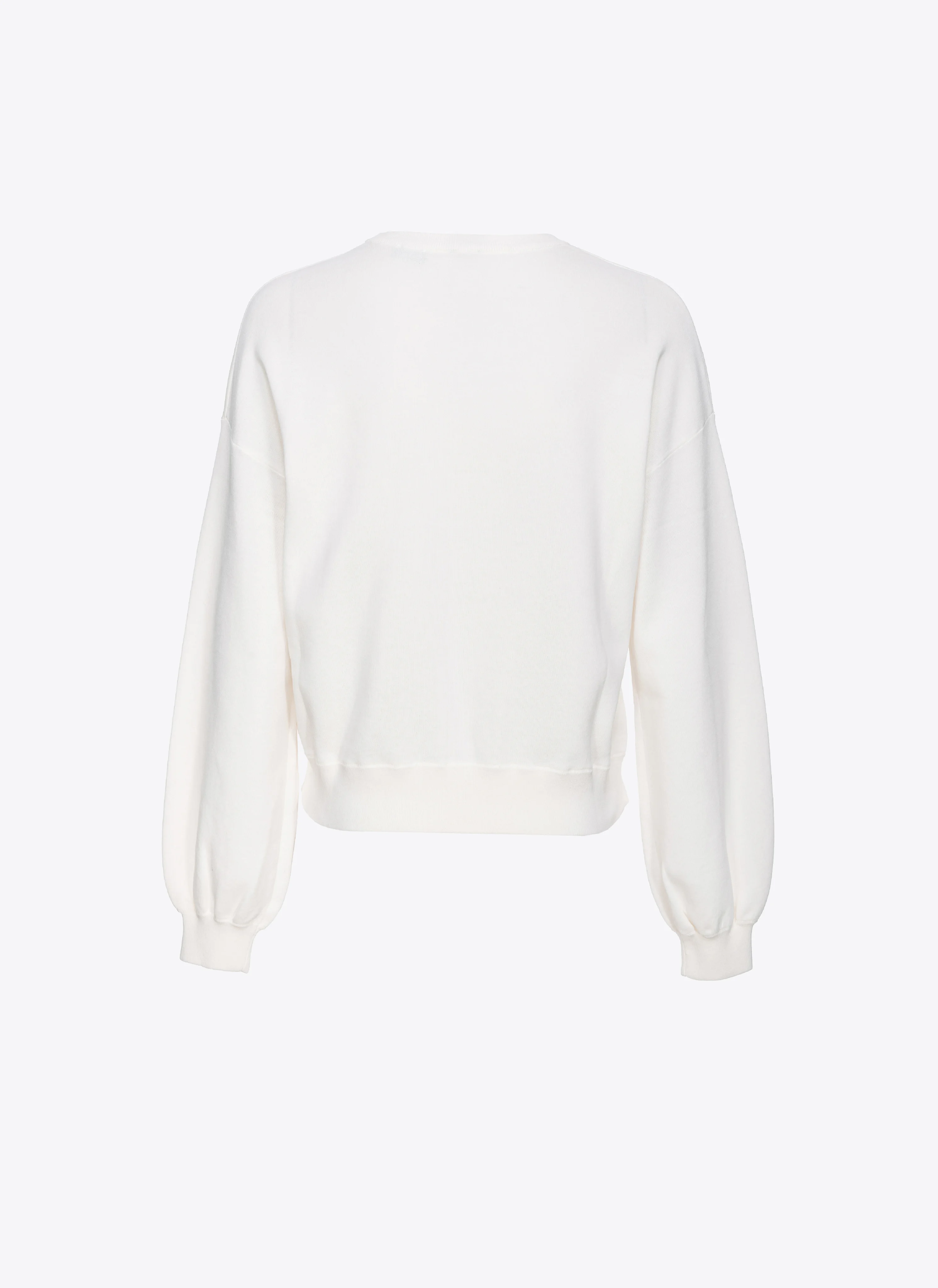 Pull avec love birds appliqué | Blanc