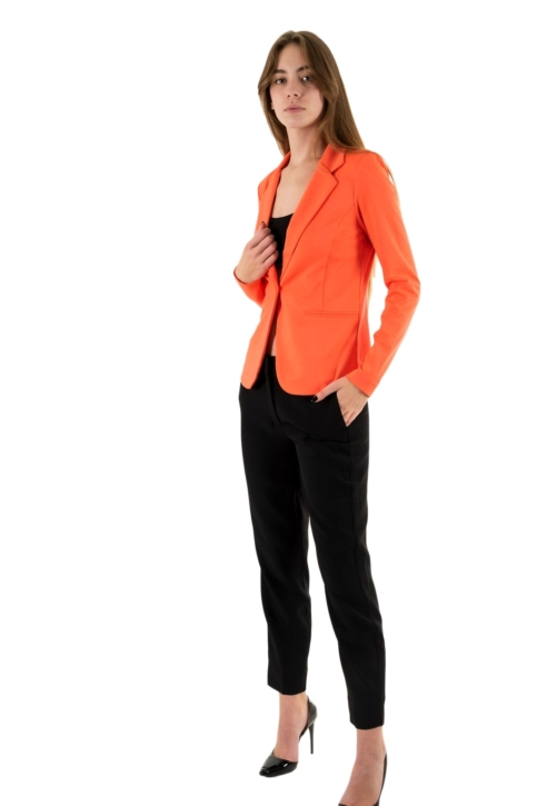 blousons et vestes ichi kate 171656 hot coral