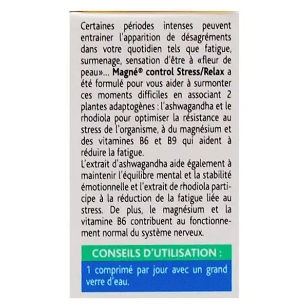 Nutreov Physcience Magné Control Stress Relax 30 comprimidos