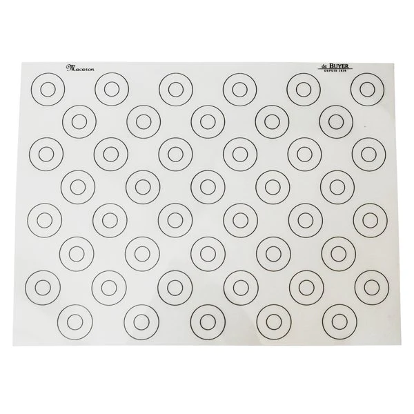 Tapis silicone spécial macarons 40x30 cm De Buyer