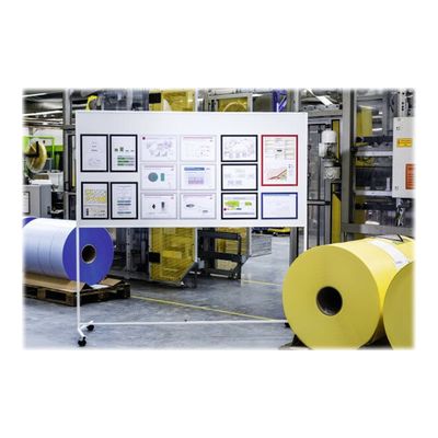 Durable Duraframe Magnetic - 5 Cadres d'affichage magnétiques - A4 - bleu - pour surfaces métalliques