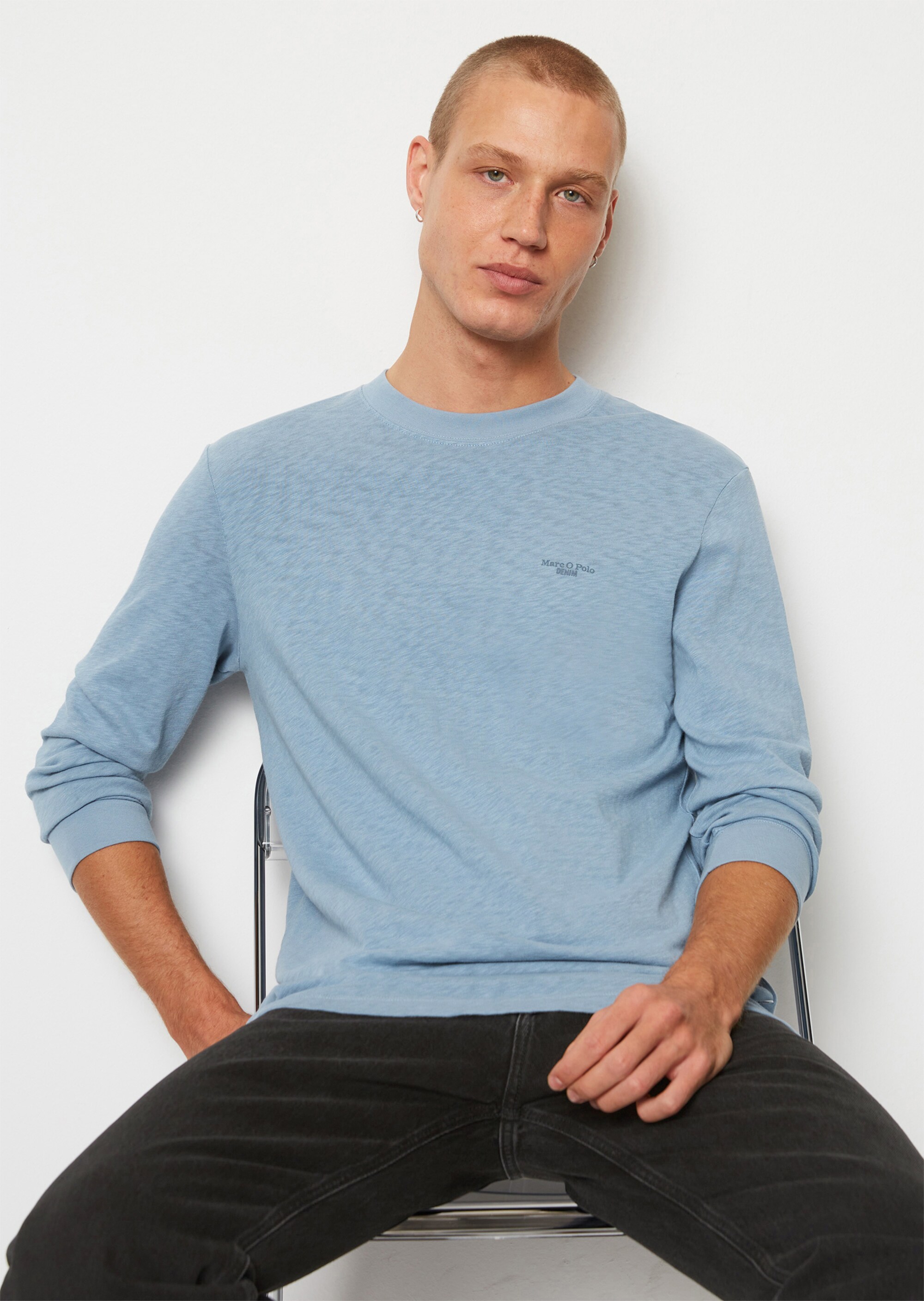Longsleeve regular aus Bio-Baumwolle