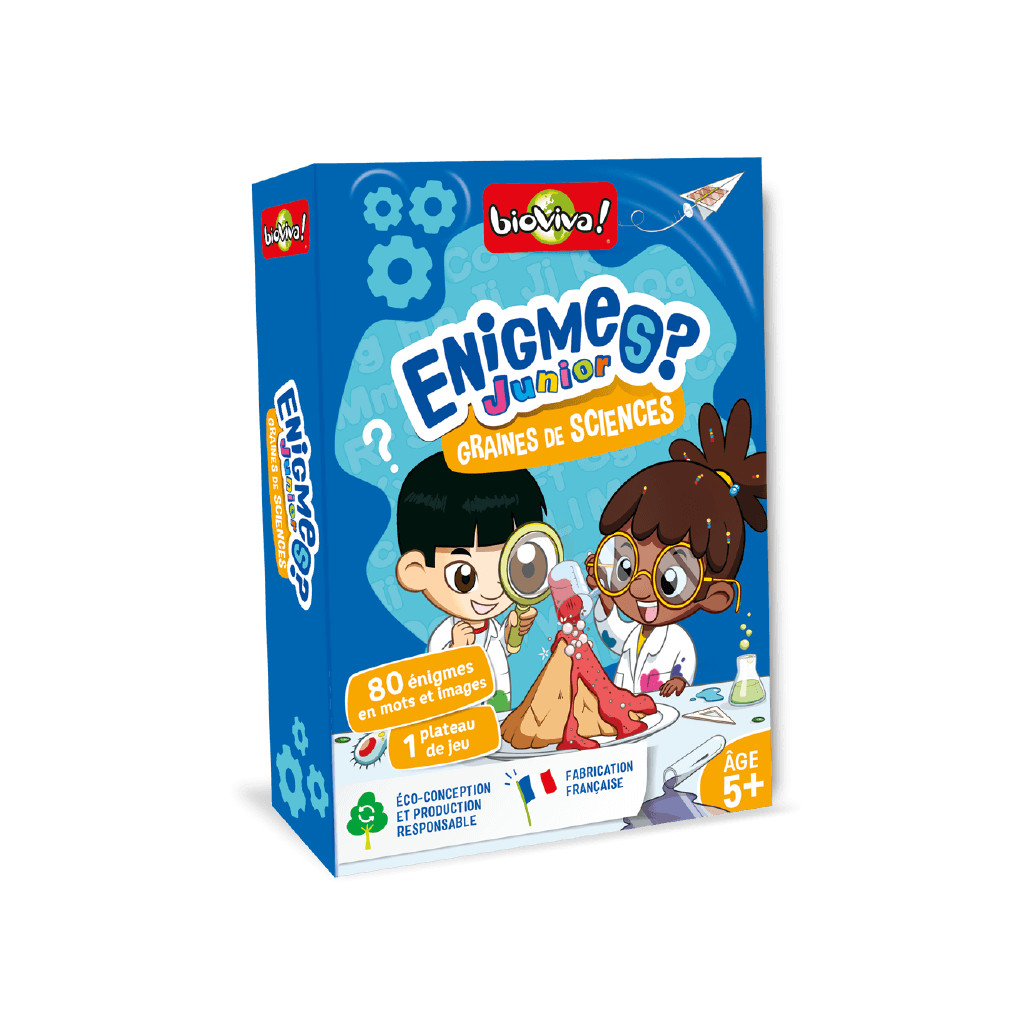 Enigmes Junior - Graines de Sciences