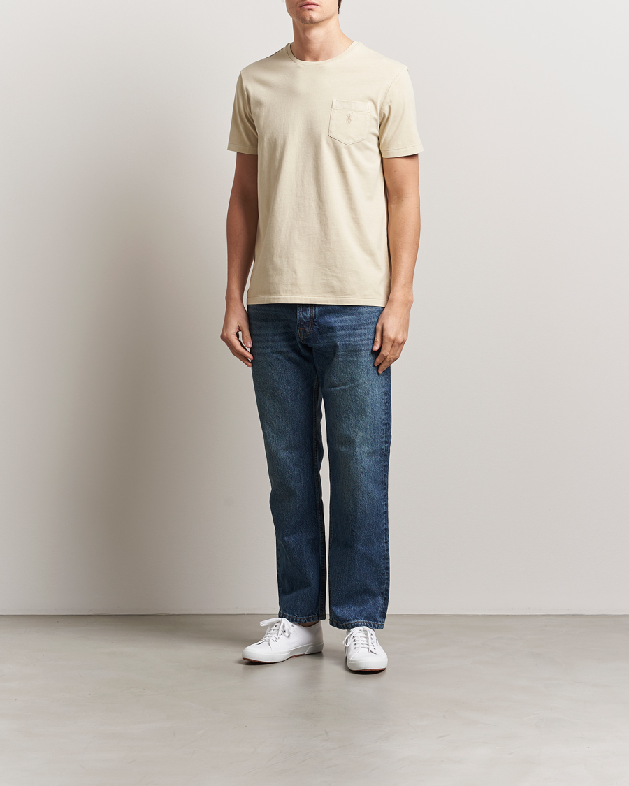 Polo Ralph Lauren Crew Neck Pocket T-Shirt Natural