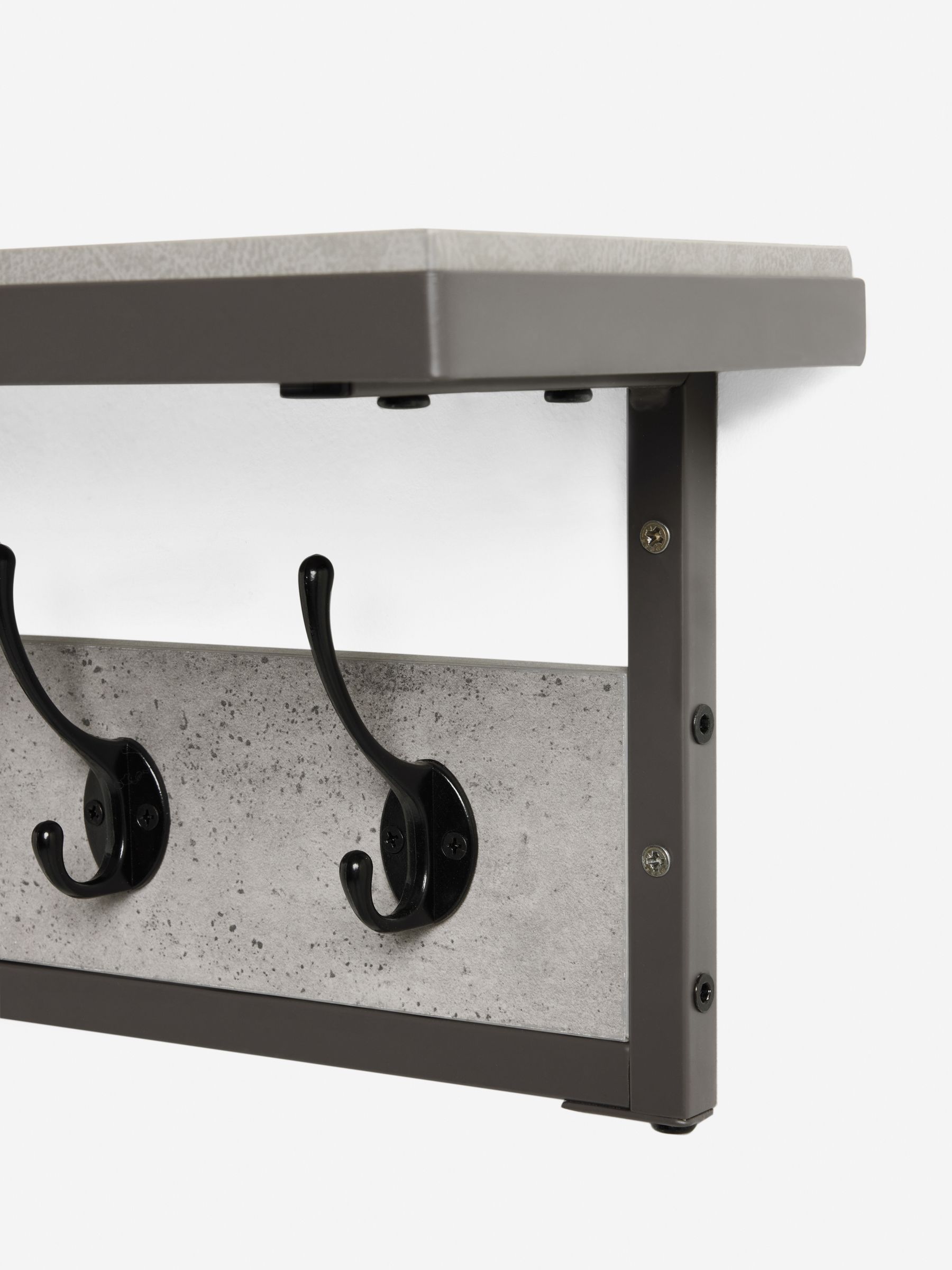 Concrete Look Coat Hooks