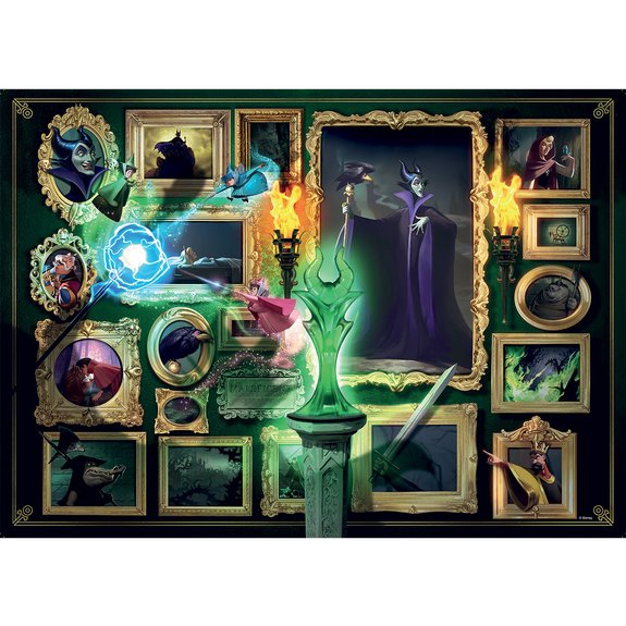 Puzzle 1000 pièces Maléfique Villainous