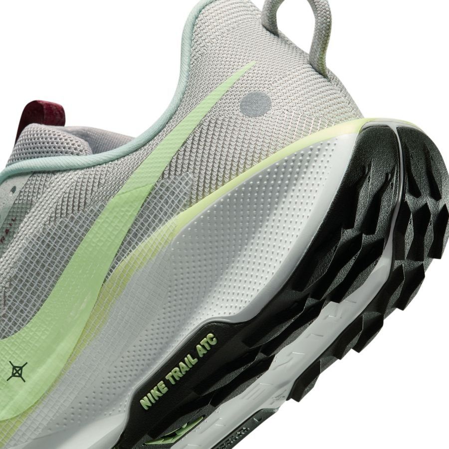 Nike Chaussures de Running Pegasus Trail 5 - Argenté/Jaune Fluo