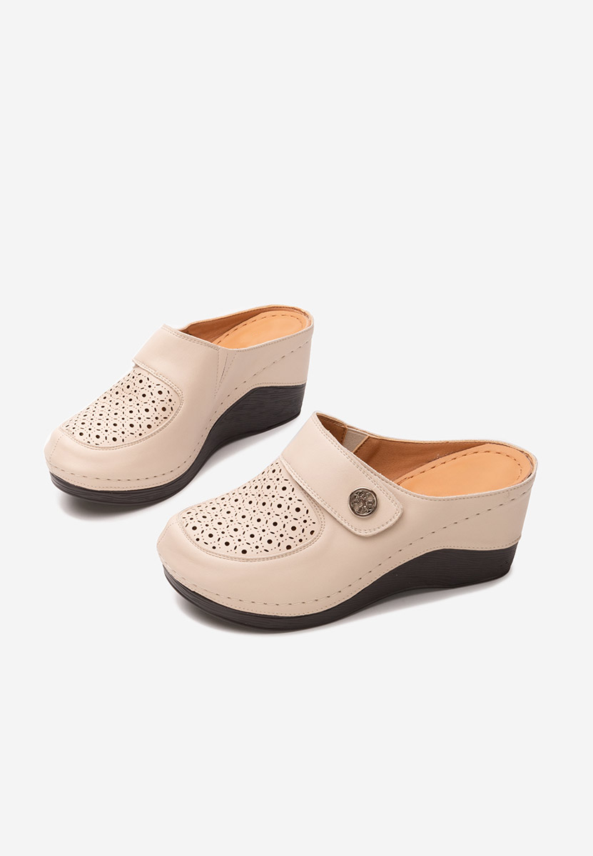 Sabots femme chameau Jerya