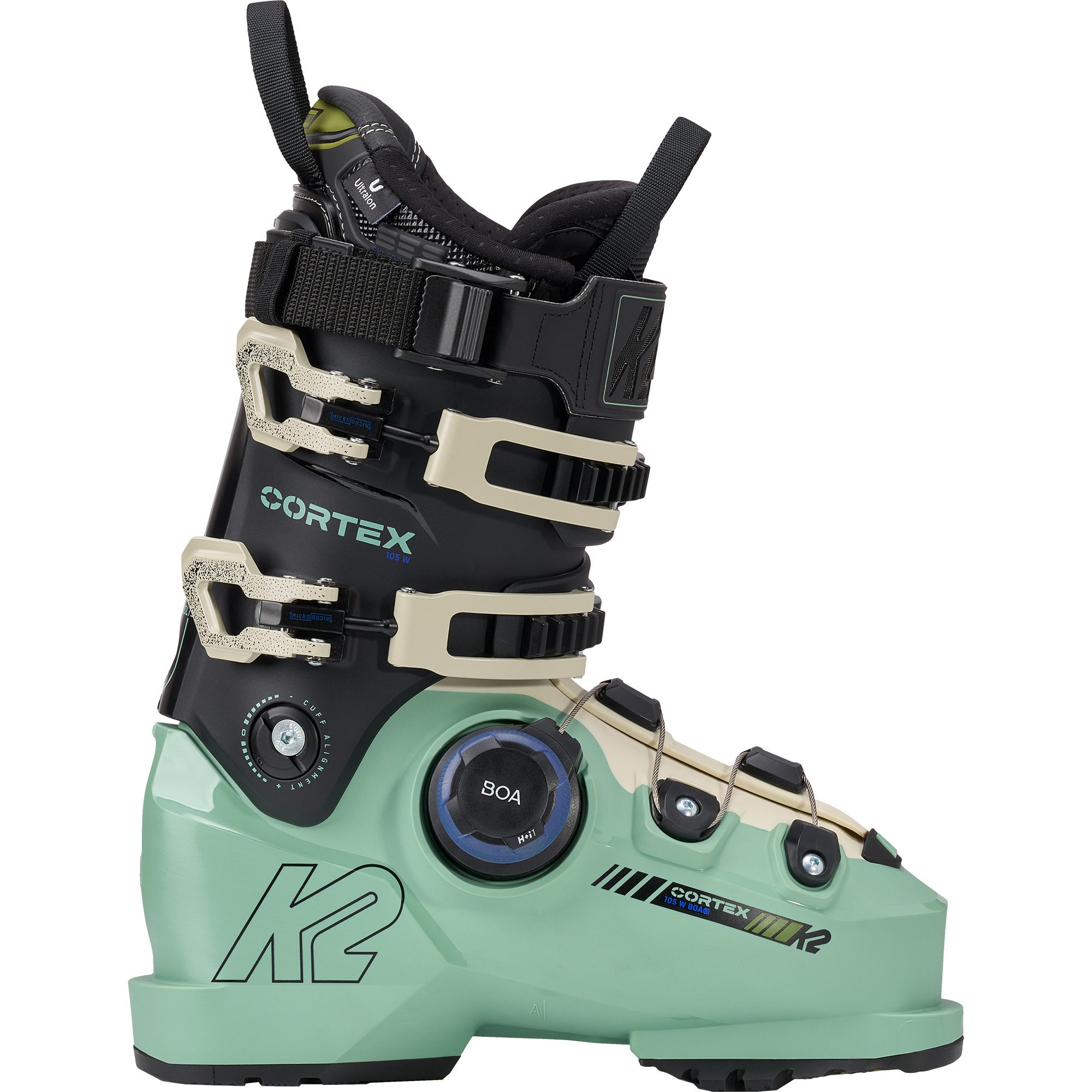 K2 Cortex 105 Zonal BOA® W Alpin Skischuhe Damen türkis
