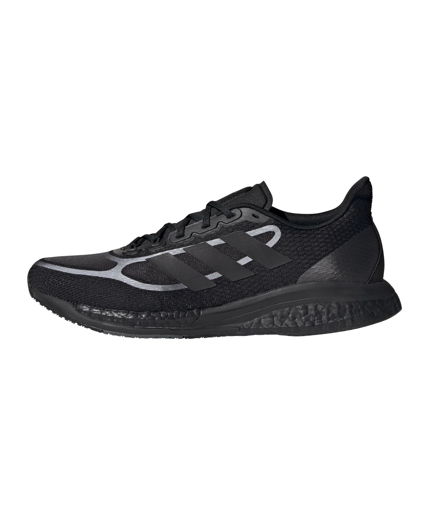 adidas Supernova+ Running Schwarz Silber
