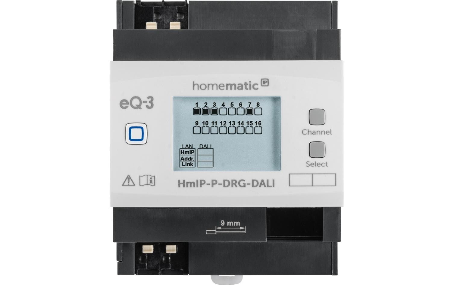 Smart Home DALI Gateway<br>Für stimmungsvolle Beleuchtung im ganzen Haus – HmIP-P-DRG-DALI