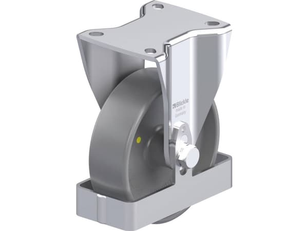 Blickle 939855 BH-PO 125G-1-ELS-FS Fast hjul i stål Hjuldiameter: 125 mm Bæreevne (maks.): 300 kg 1 stk