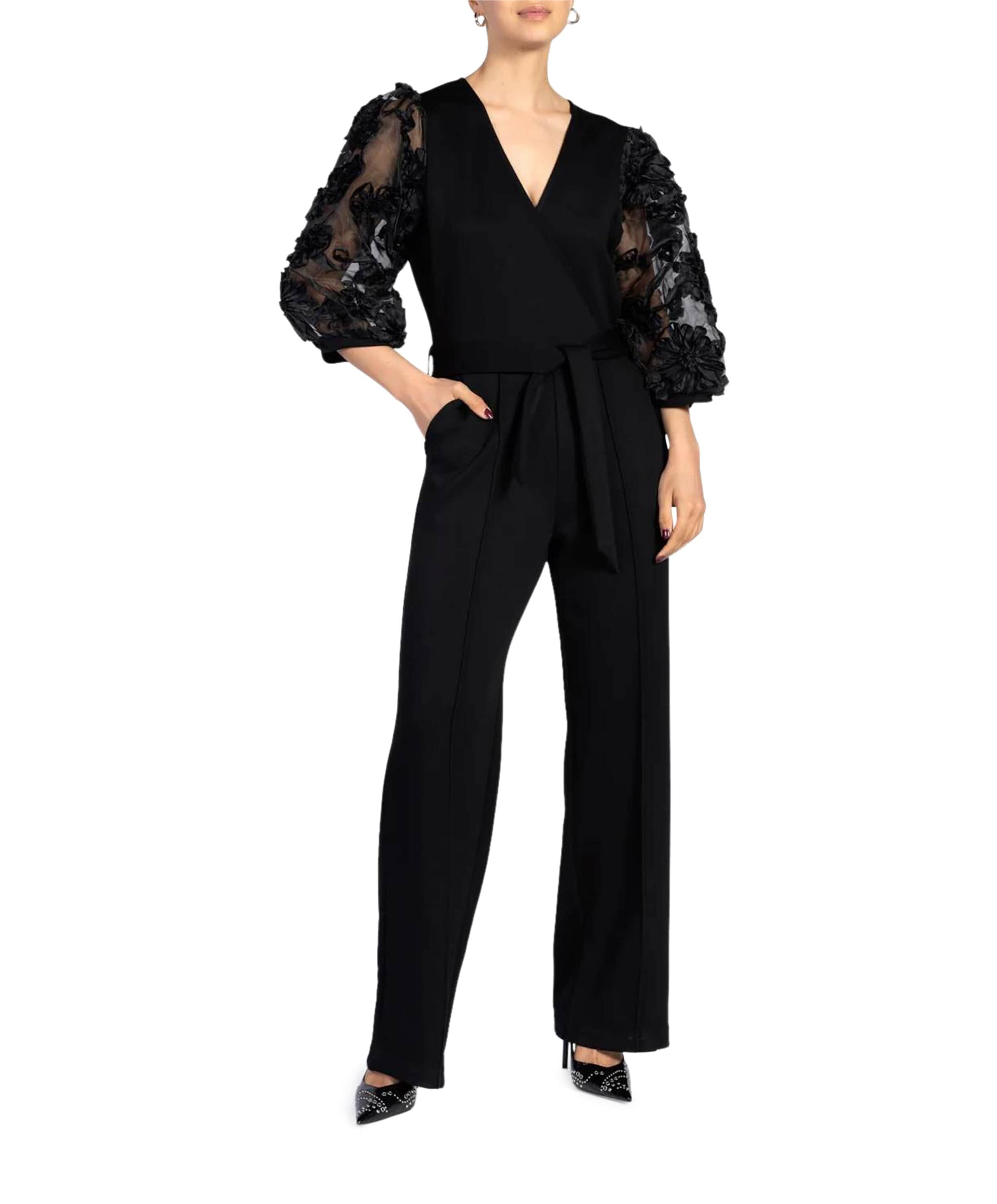 Aaiko LIZETH VIS 436 dames jumpsuit zwart