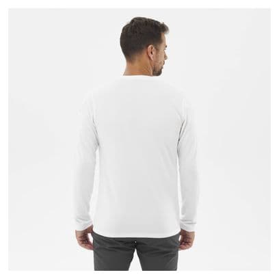 T-Shirt Manches Longues Lafuma Shield Blanc