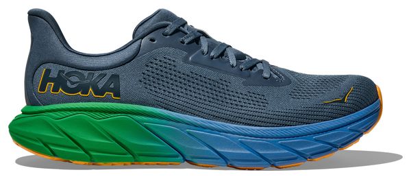 Chaussures Running Hoka Arahi 7 Bleu/Vert Homme