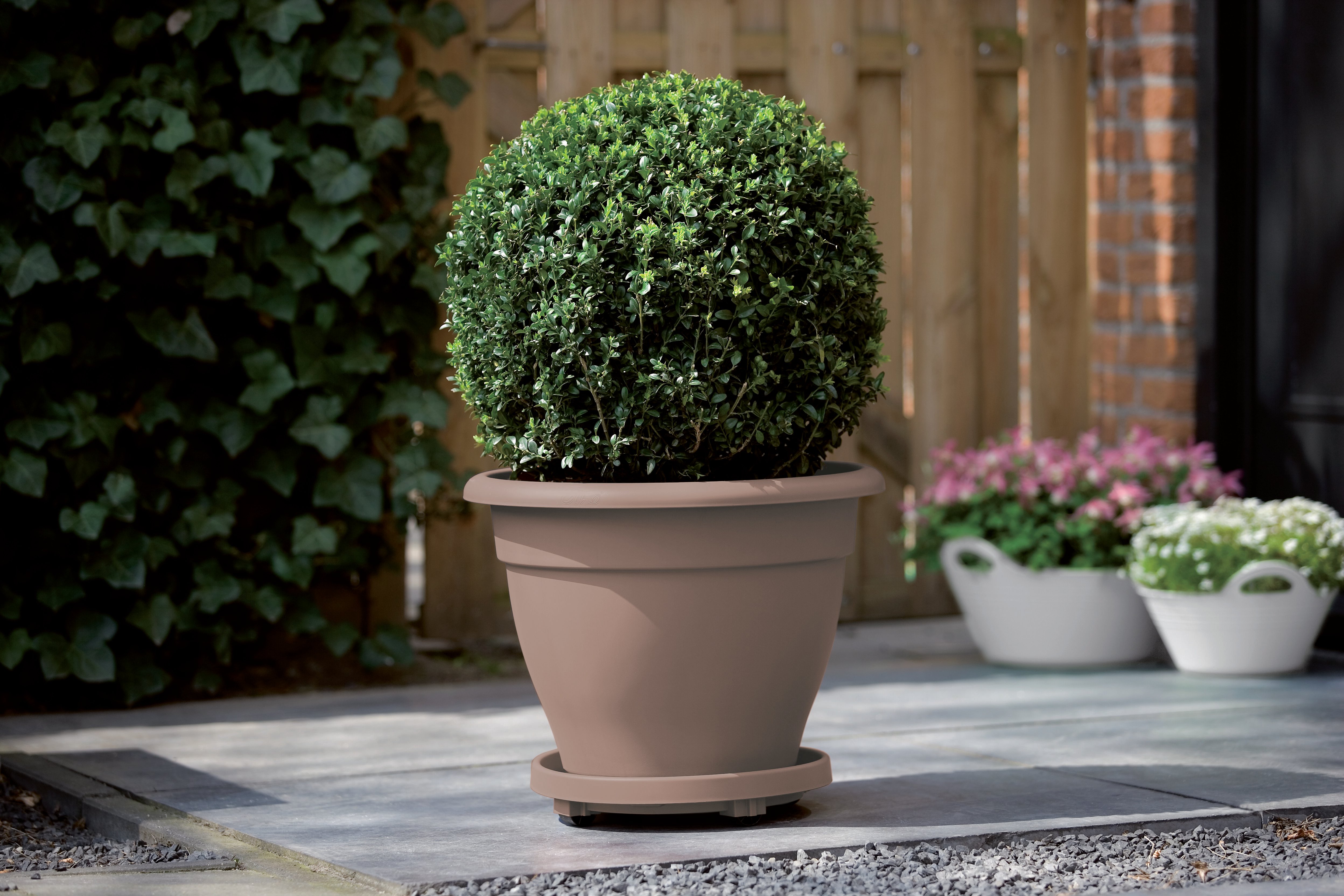 Elho - Universele Plantentrolley - Antraciet - 30 cm