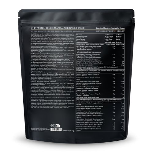 Sunday Natural Products  Whey Protein Santo Domingo Cacao