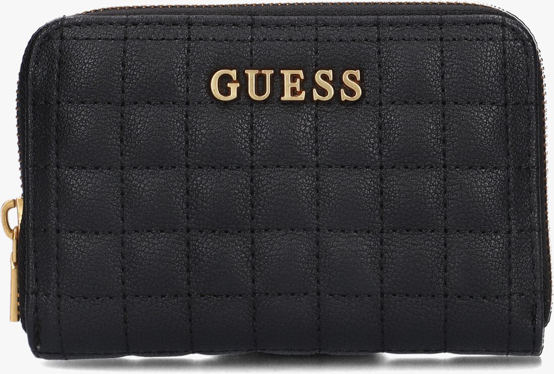 GUESS zwarte guess portemonnee tia slg medium zip around