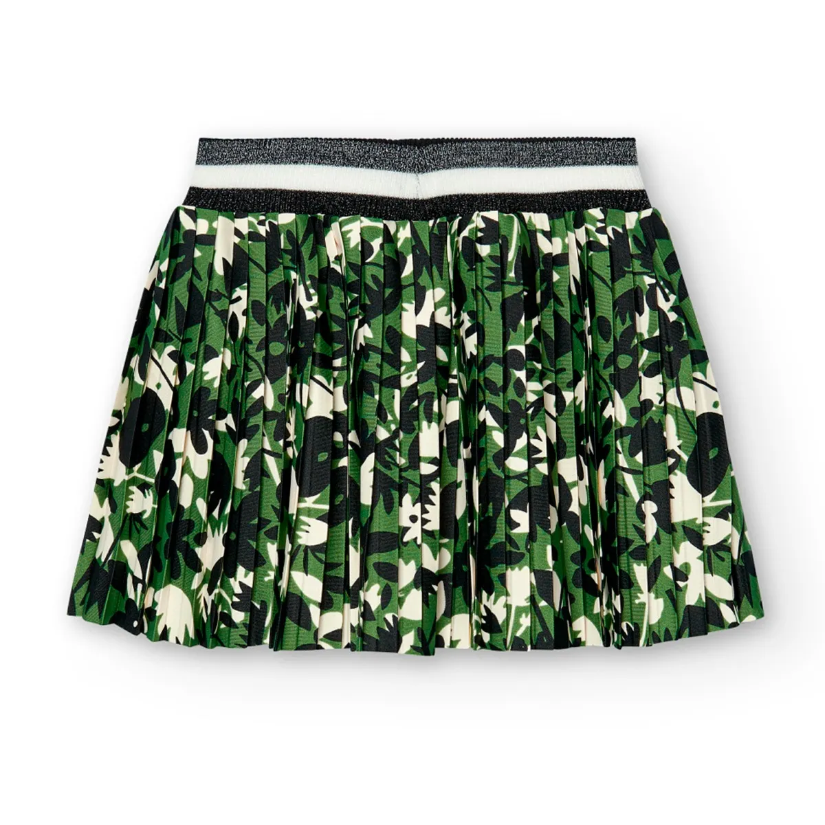 Boboli Jupe Fleur Scottish 4-10ans