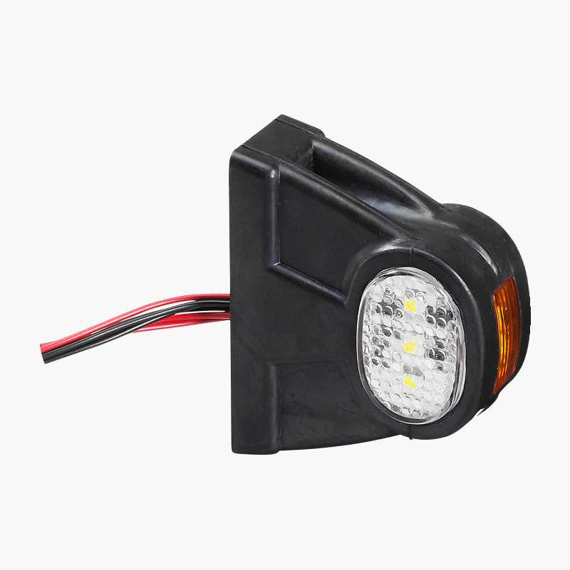 Posisjons- og breddemarkeringslys LED, kort
