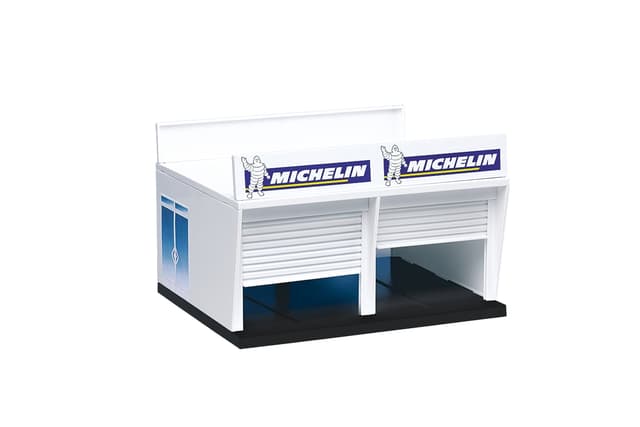 Carrera Pit garage til to biler