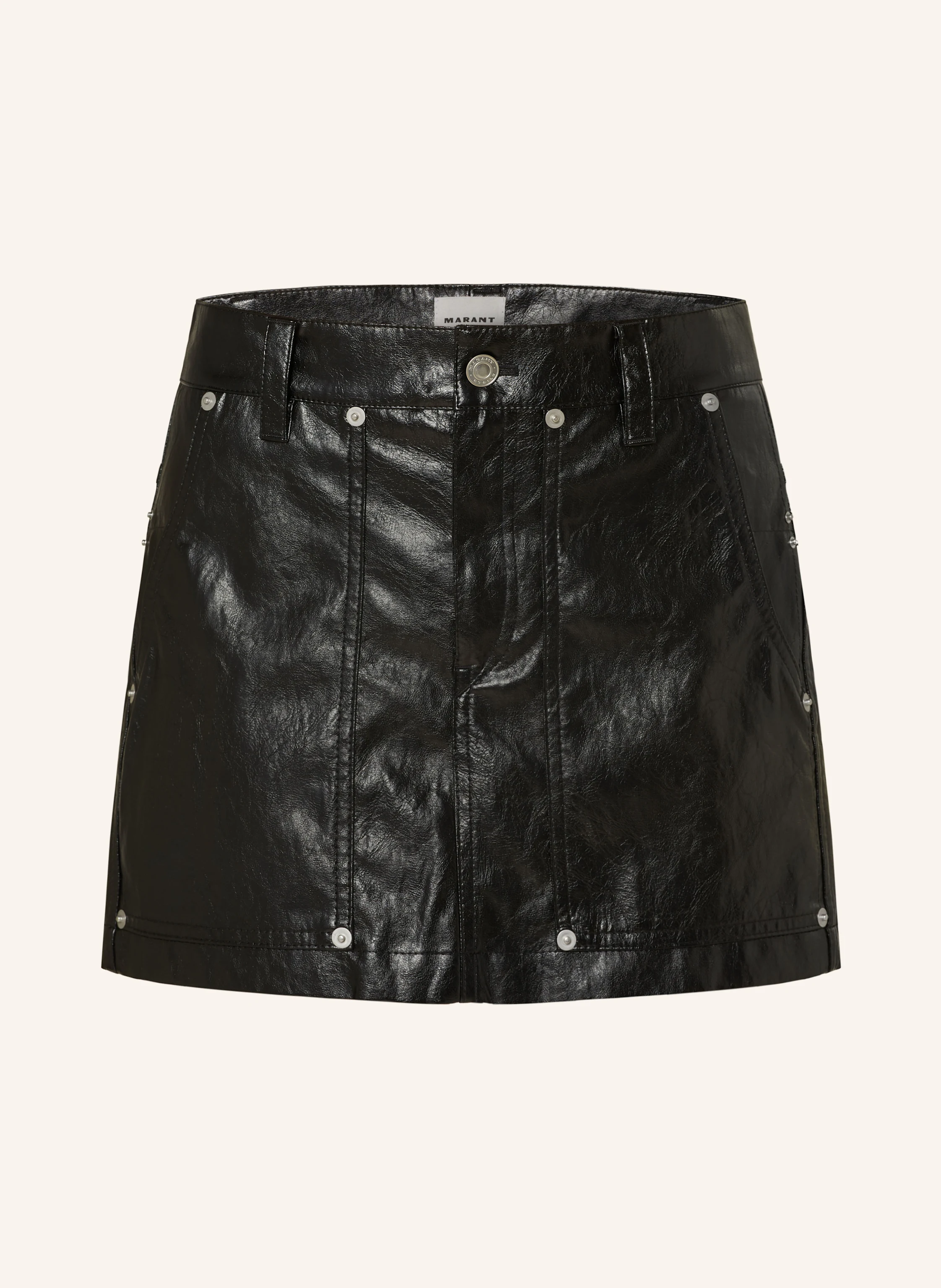MARANT ÉTOILE Rock ANAIS in Lederoptik mit Nieten