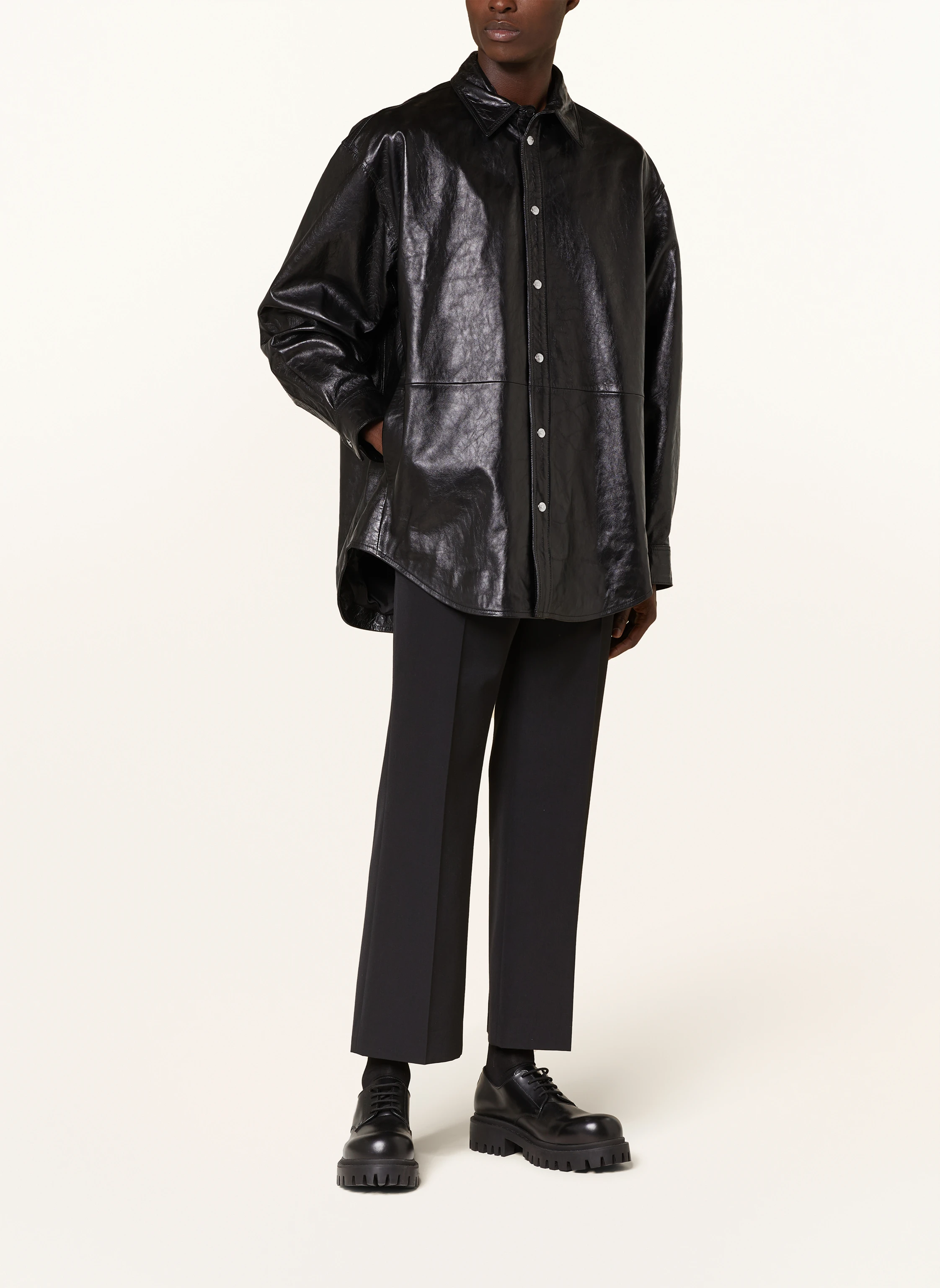 Acne Studios Leder-Overjacket
