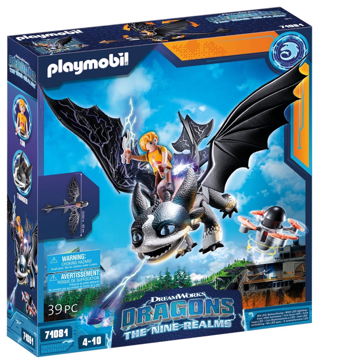DRAGONS NINE REALMS THUNDER TOM
