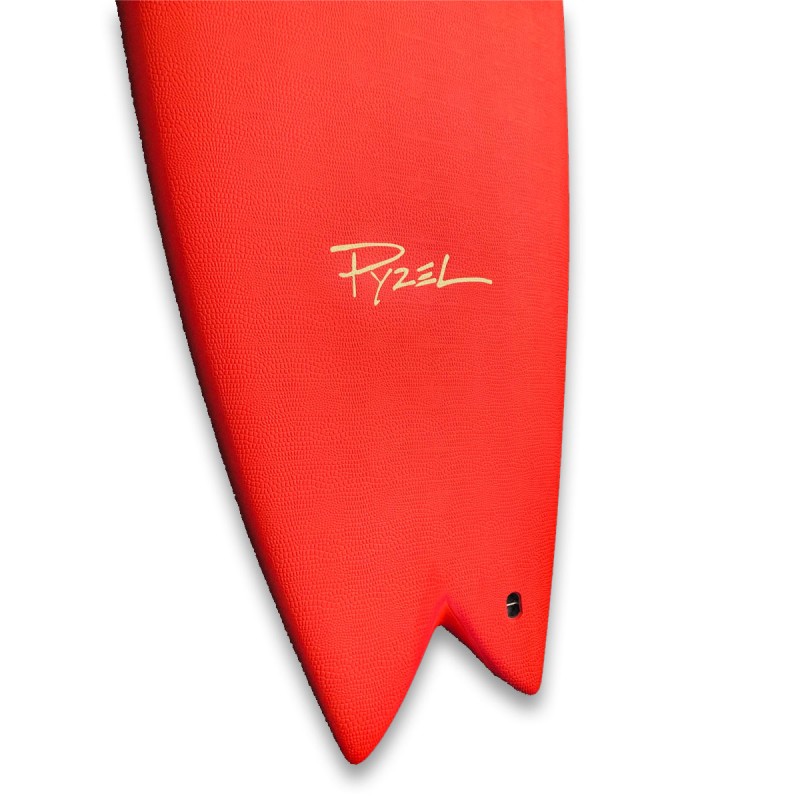Planche de surf en mousse JJF by Pyzel AstroFish Rouge - The Corner Shop