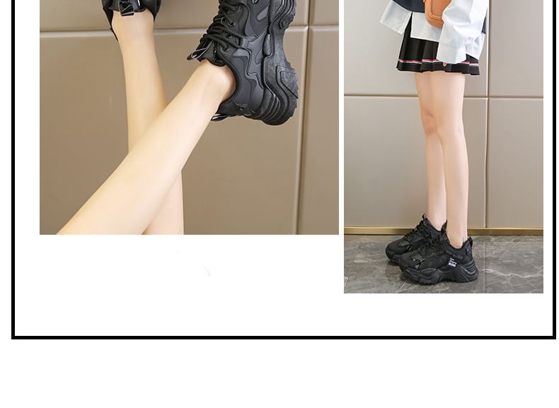 Sleeko - Veterschoenen met sleehak