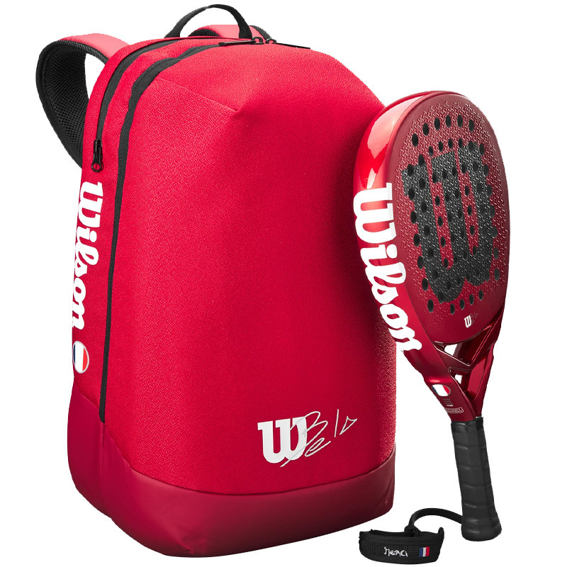Pack Belasteguin France Raquette Wilson Bela Pro 2.5 + Sac à dos de padel