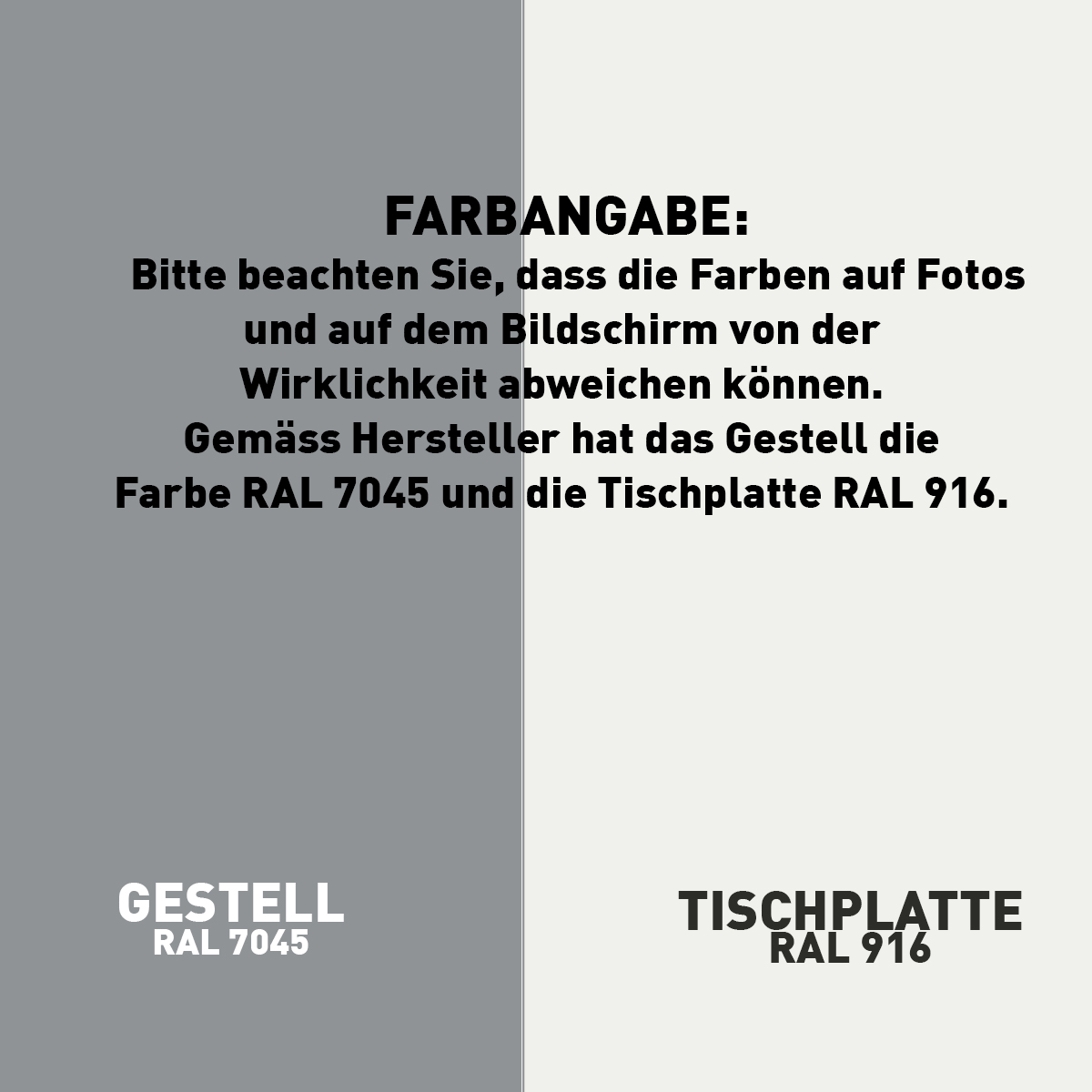 CONTINI höhenverstellbarer Bürotisch 200 x 90 cm weiss / Gestell dunkelgrau
