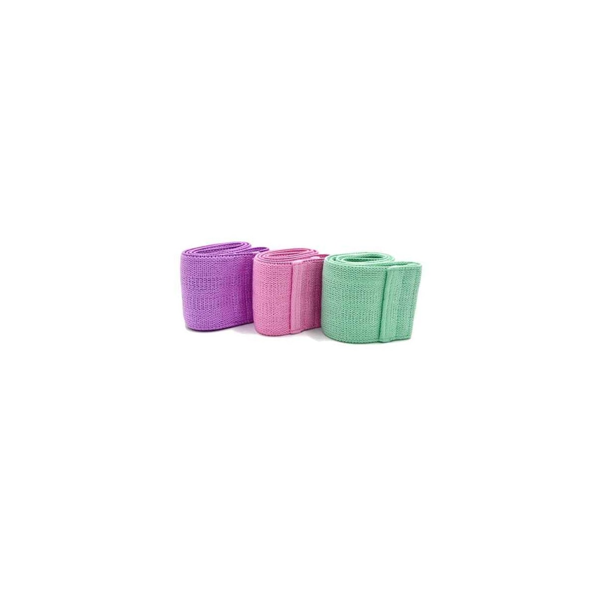 Yoga Stretch Band - 3-pakning med forskjellige lengder