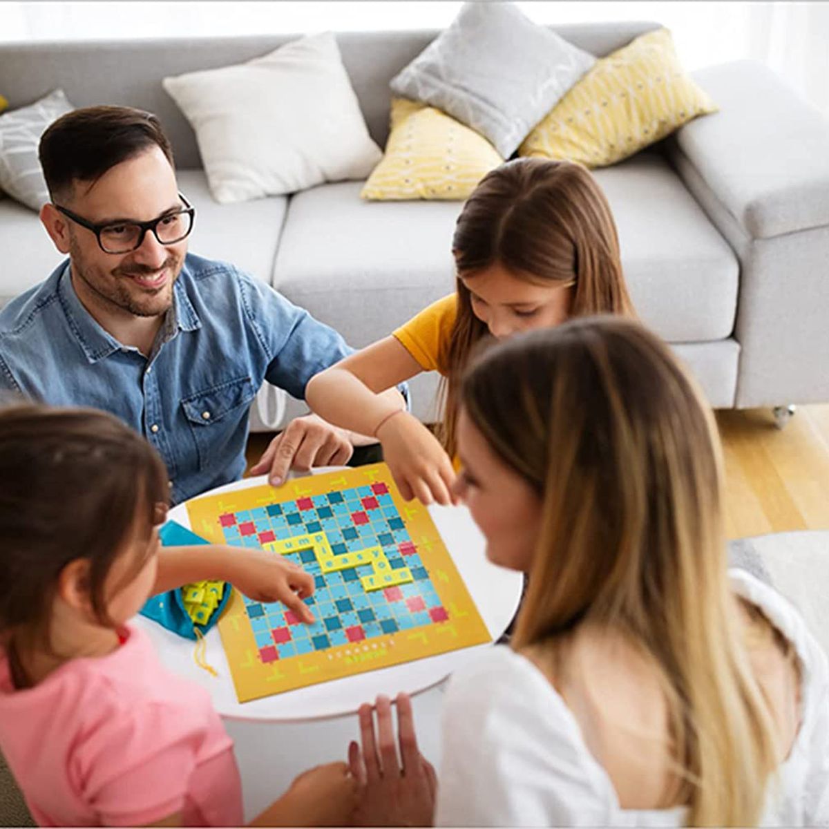 Mattel Y9670 - Mattel Games - Scrabble Junior