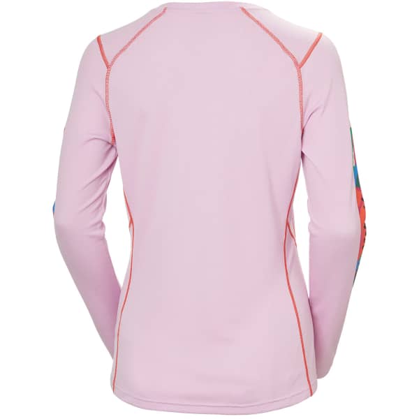 T-shirt thermique HELLY HANSEN W LIFA ACTIVE CREW CHERRY BLOSSOM