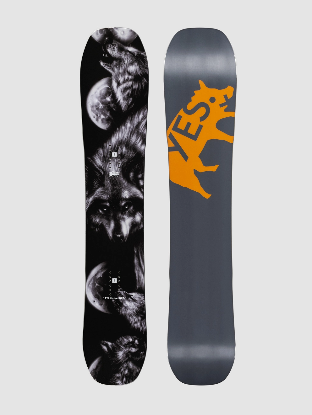 YES Pyl Uninc Dcp 2025 Snowboard black