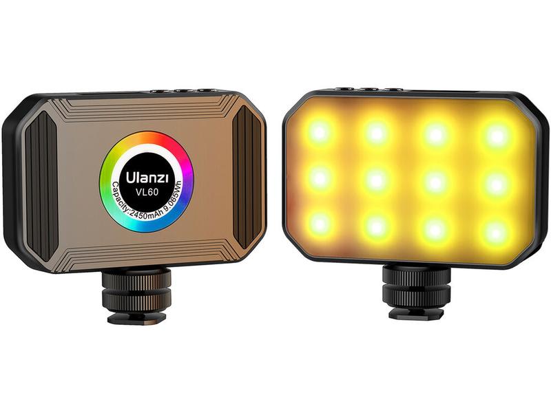 Ulanzi Videoleuchte VL60 Tragbare quadratische Mini-Leuchte